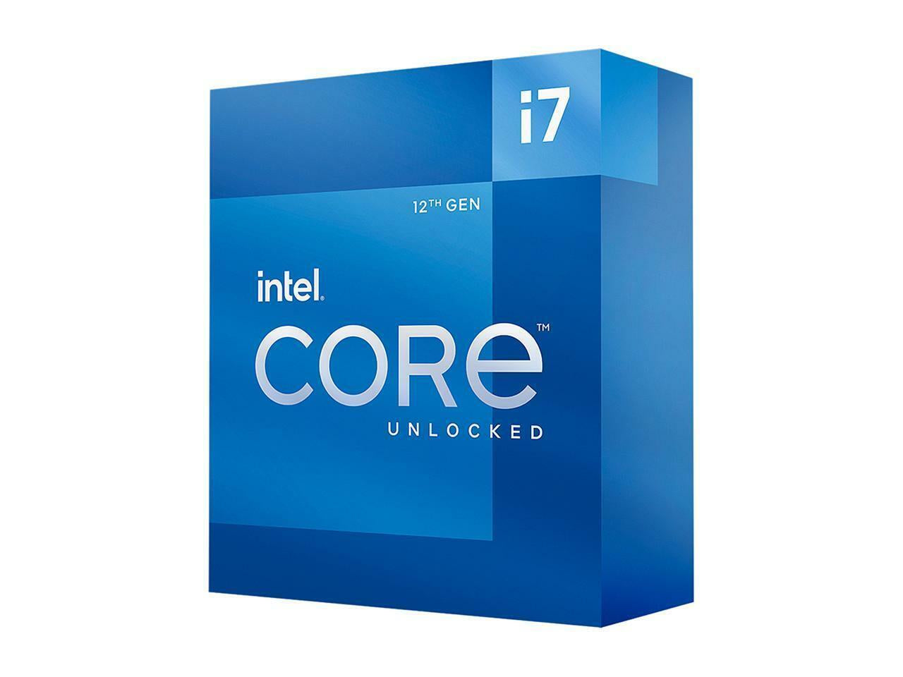 Intel Core I7-12700K 12Th Gen Alder Lake 12 Core 3.6Ghz LGA 1700 CPU Processor