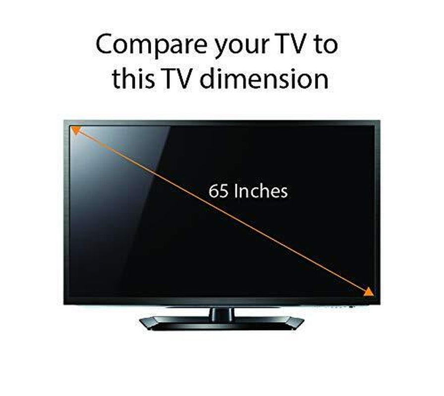 Anti Blue Light Screen Protector for 65 Inches TV. Filter Out Blue Light (Not An