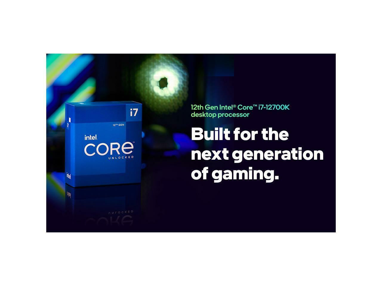 Intel Core I7-12700K 12Th Gen Alder Lake 12 Core 3.6Ghz LGA 1700 CPU Processor