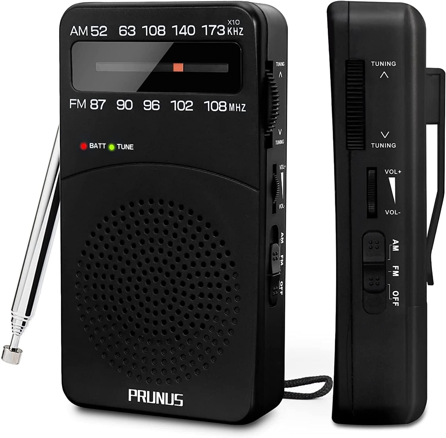 Portable AM FM Radio Compact Transistor Radio Pocket Radio Condition: New