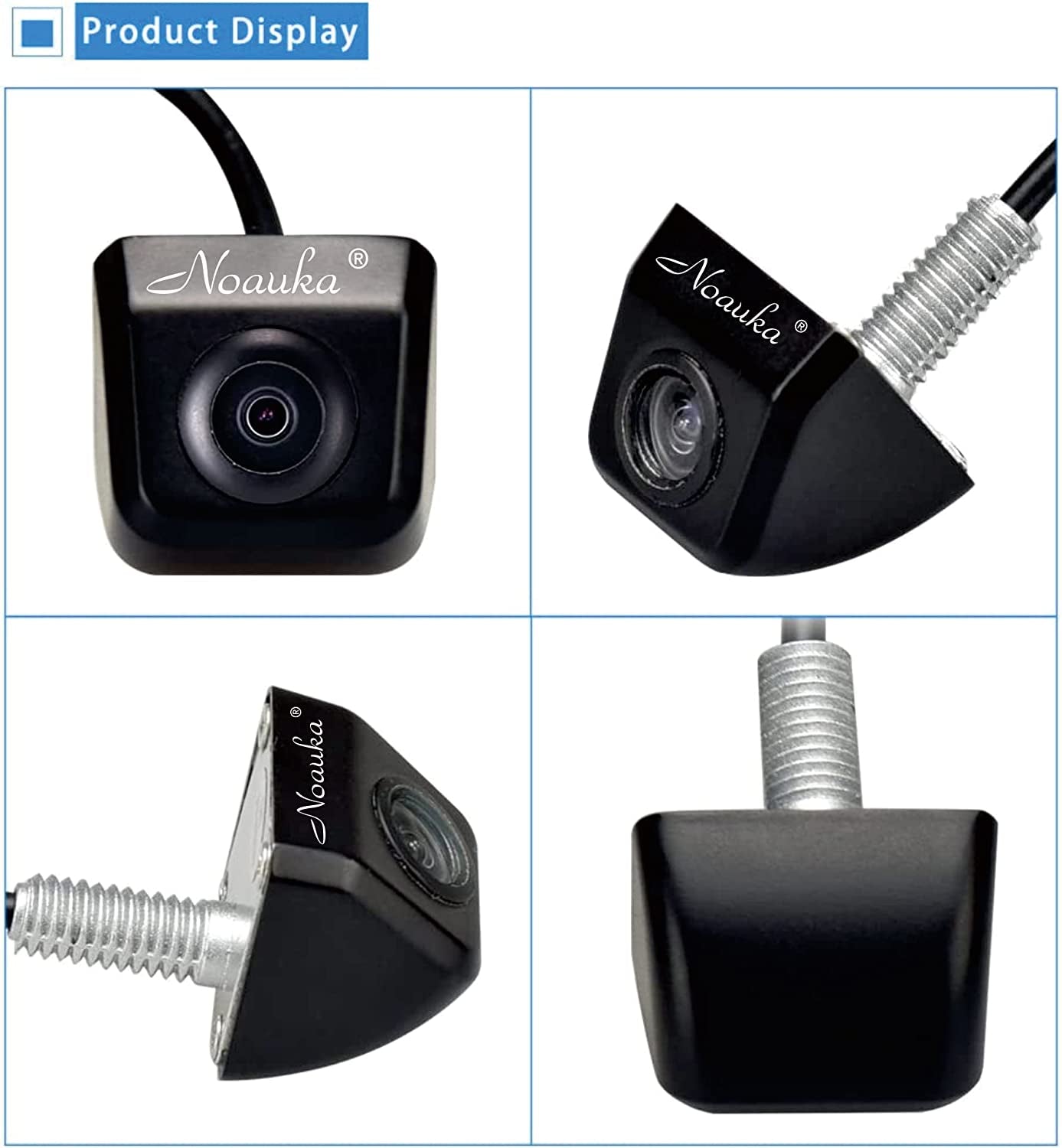 Camara Trasera HD De Reversa Para Auto Carro Coche Universal Con Vision Nocturna
