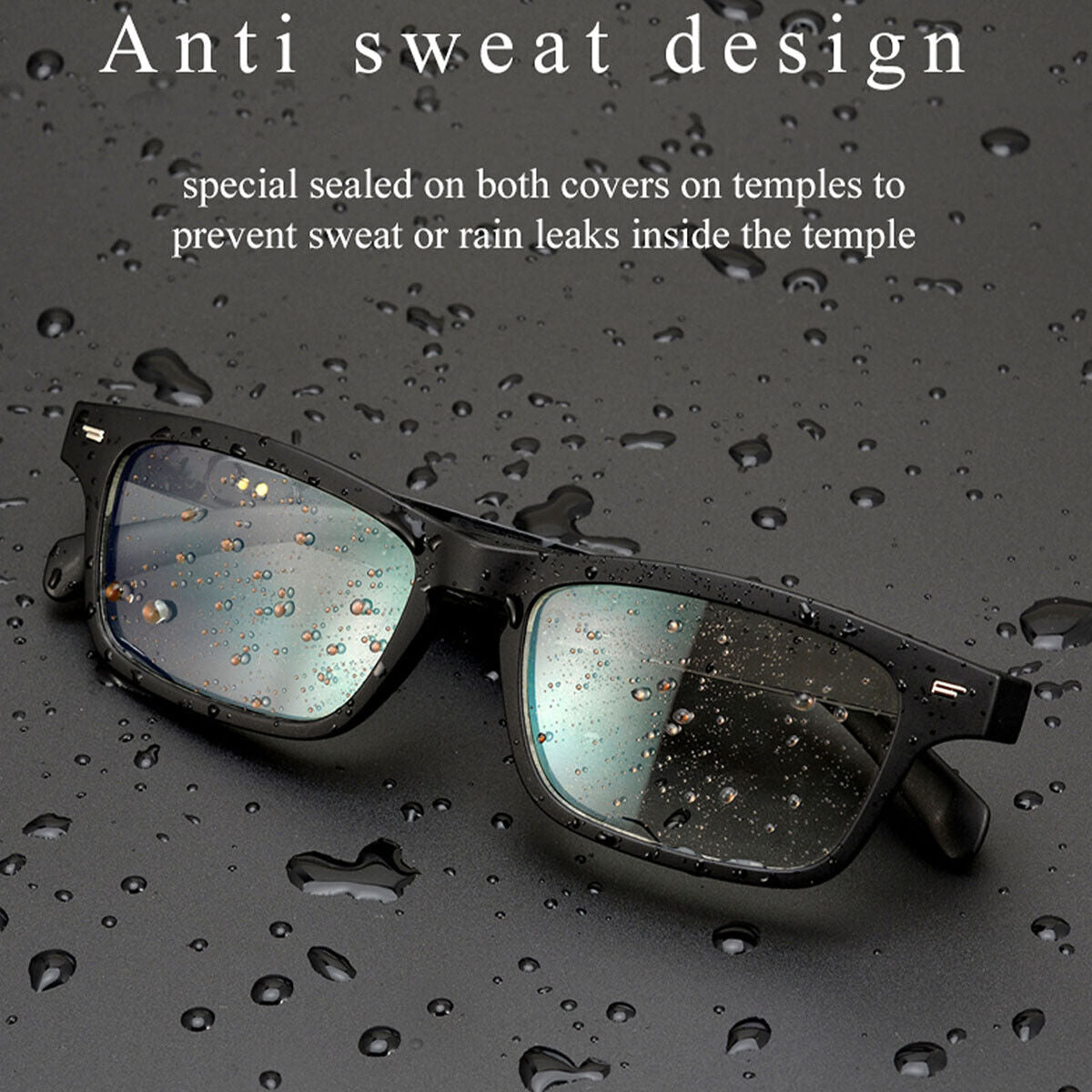 Polarized Smart Sunglasses Bluetooth5.0 Glasses Music Stereo Speaker Mic Calling