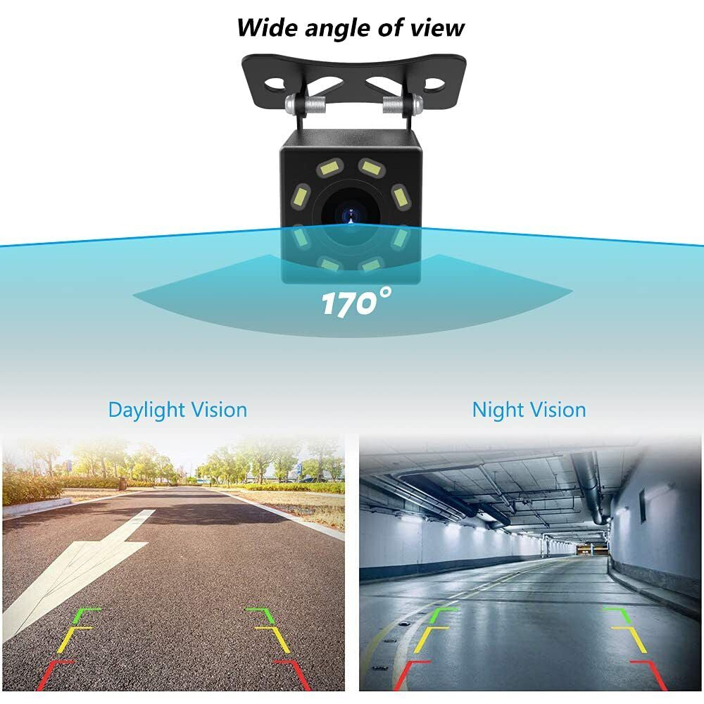 Camara De Reversa Trasera Para Auto Carros Coche Retroceso Con Vision Nocturna